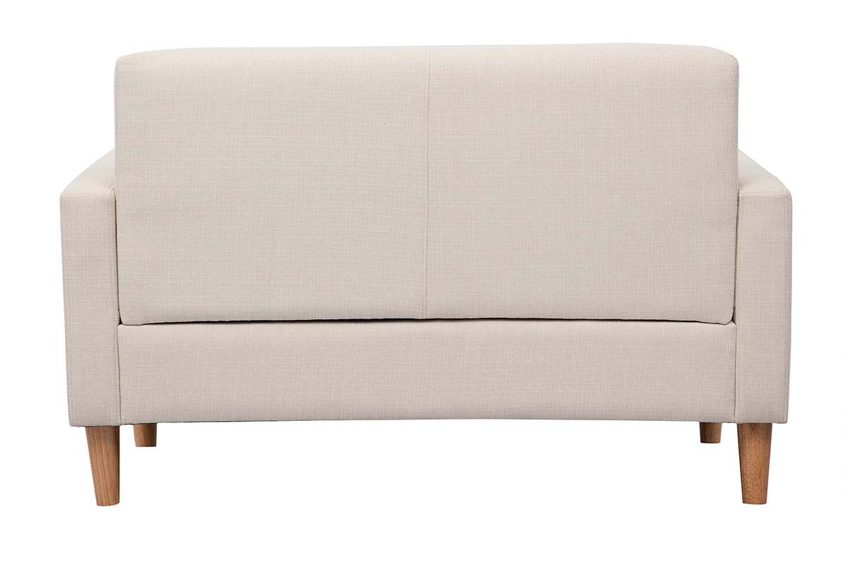 2-er Designer-Sofa MOON beige