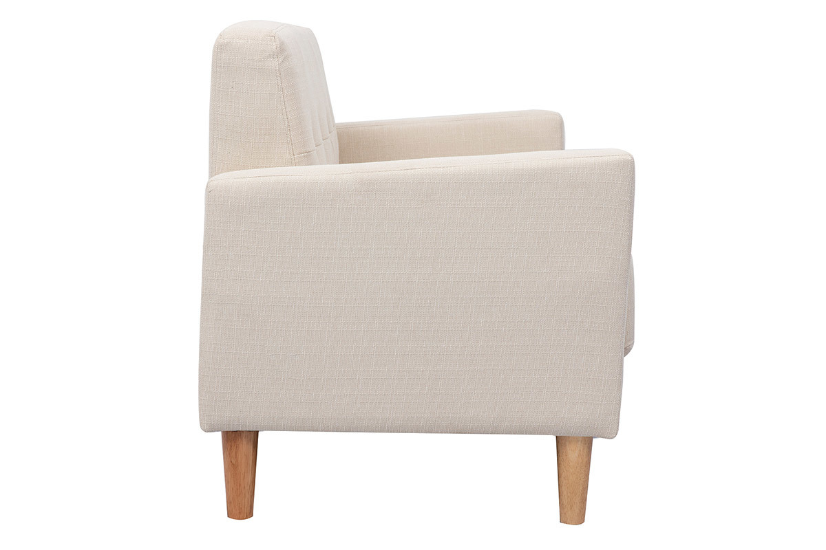 2-er Designer-Sofa MOON beige