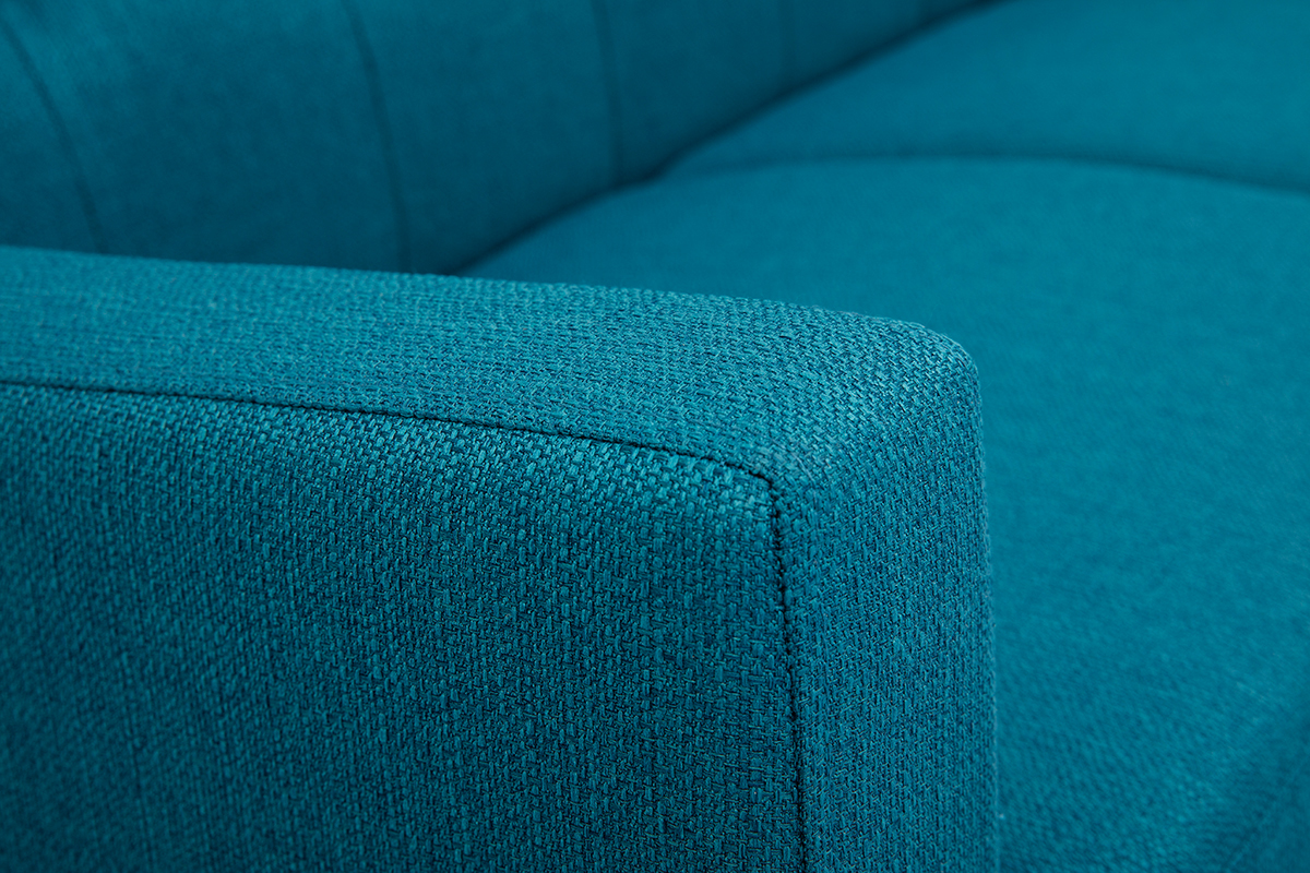 2-er Designer-Sofa MOON entenblau