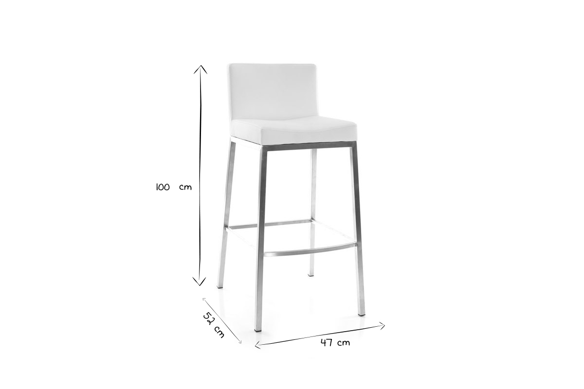 2er-Set Design-Hocker Wei Epsilon