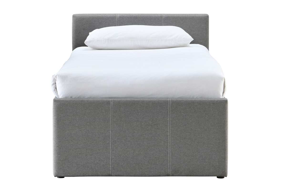 Ausziehbett 90 x 195 grau MACCO