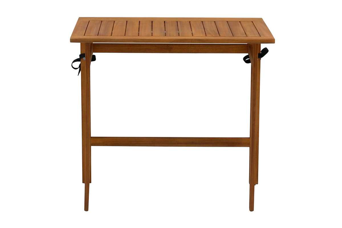 Balkon-Klapptisch aus Massivholz B80 cm CARMEN