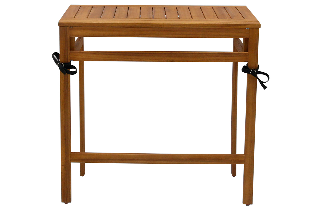 Balkon-Klapptisch aus Massivholz B80 cm CARMEN