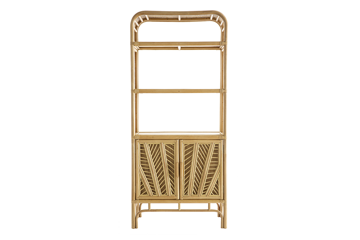 Bcherregal aus Rattan H180 cm GALON