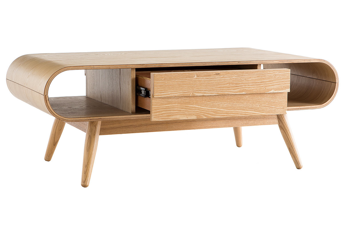 Couchtisch skandinavisches Design Holz naturell BALTIK