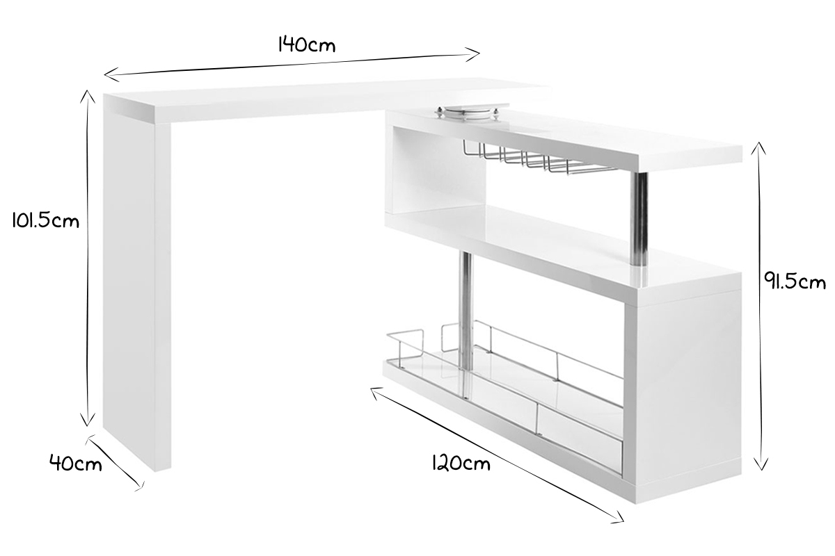 Design-Bar abnehmbar MAX Wei