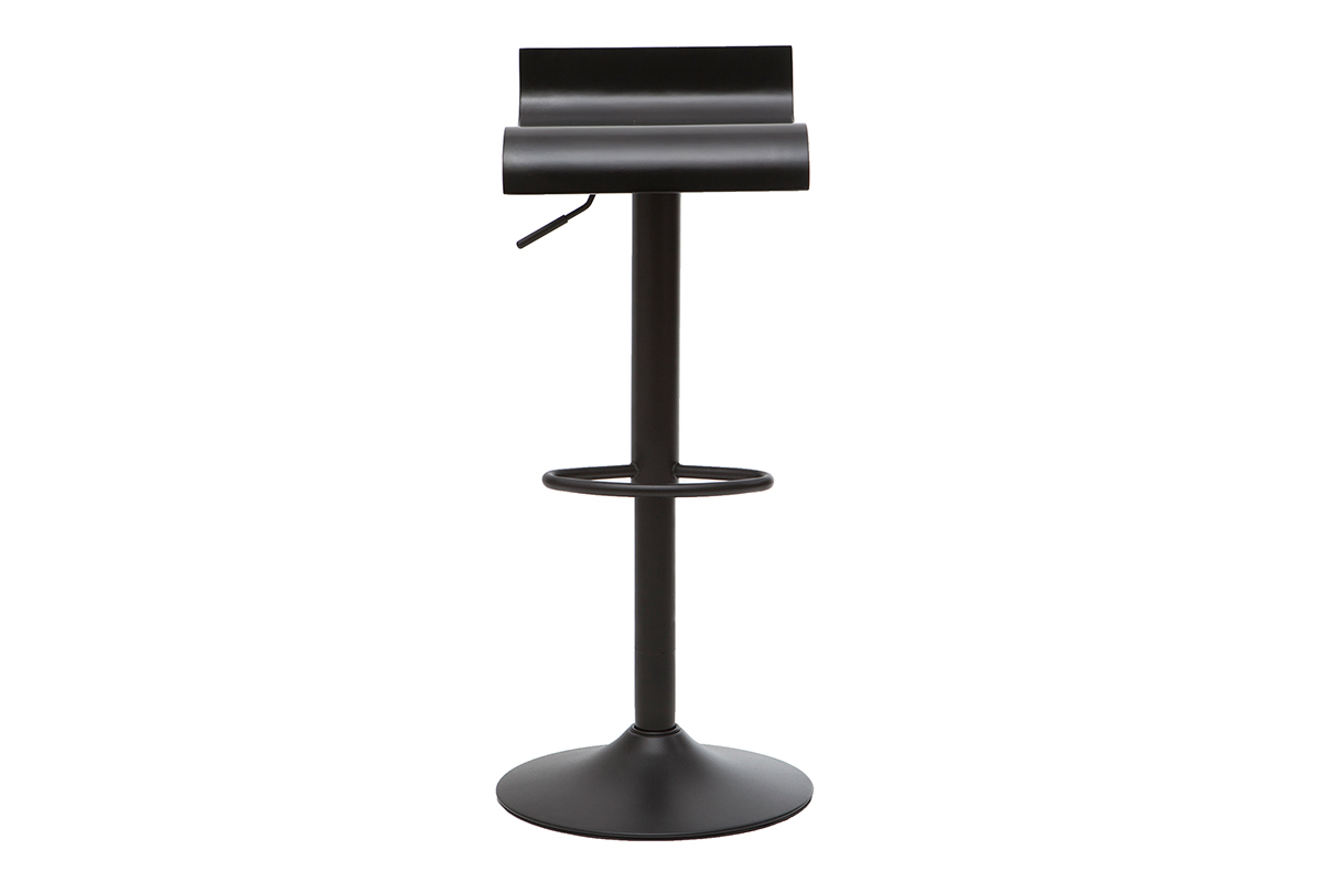 Design-Barhocker schwarz (2er-Set) SURF