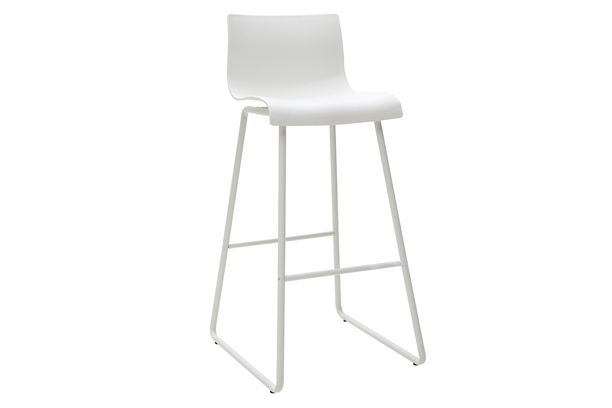 Design-Barhocker Wei 76 cm (2er-Set) ONA