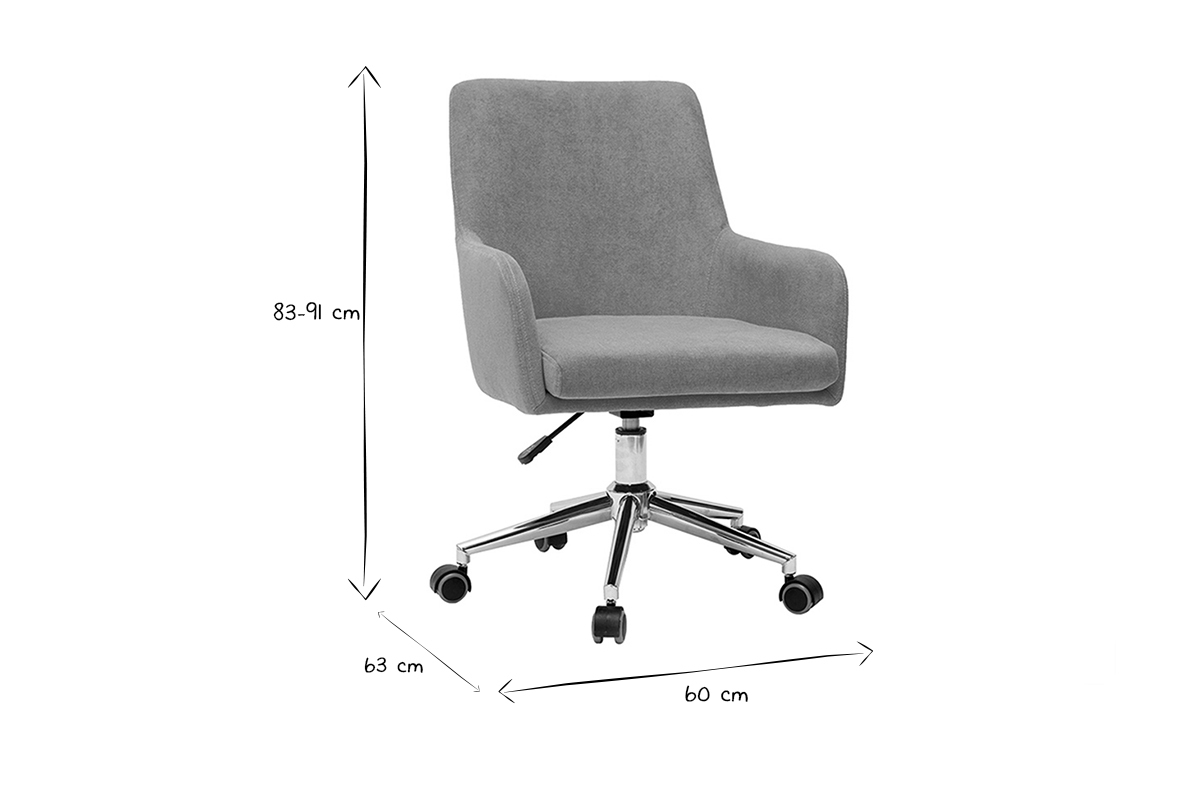 Design-Brosessel senfgelb mit Samteffekt SHANA