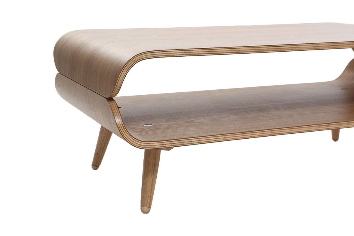 Design-Couchtisch Eschenholz TAKLA