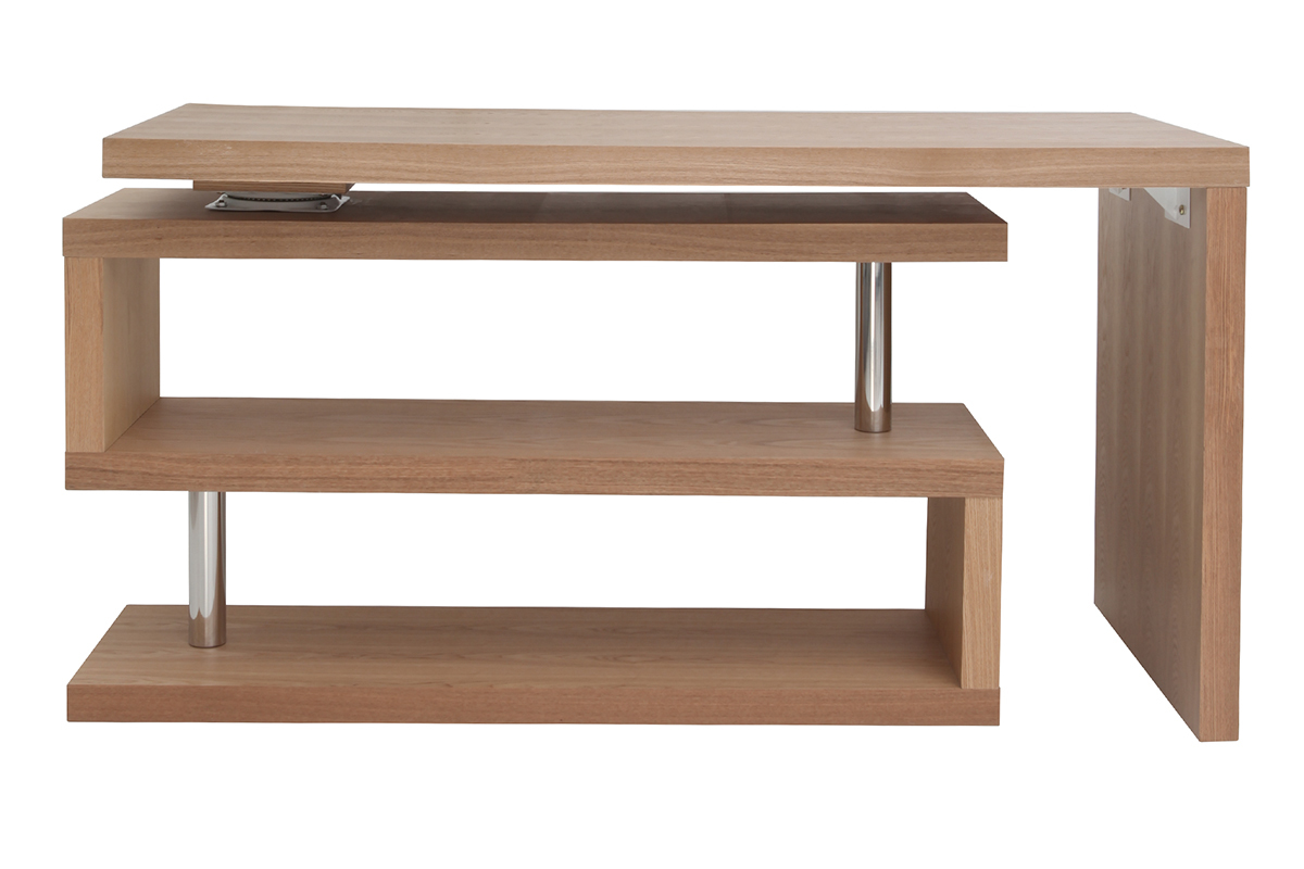 Design-Schreibtisch Holz verstellbar MAX