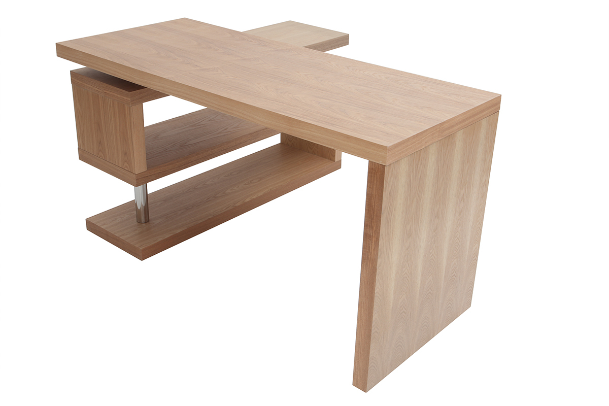 Design-Schreibtisch Holz verstellbar MAX