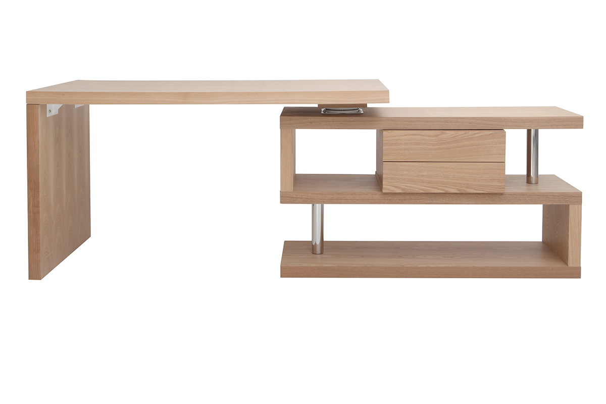 Design-Schreibtisch MAX Holz abnehmbar