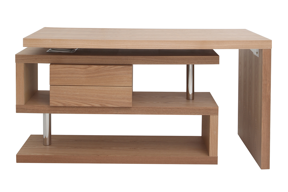 Design-Schreibtisch MAX Holz abnehmbar