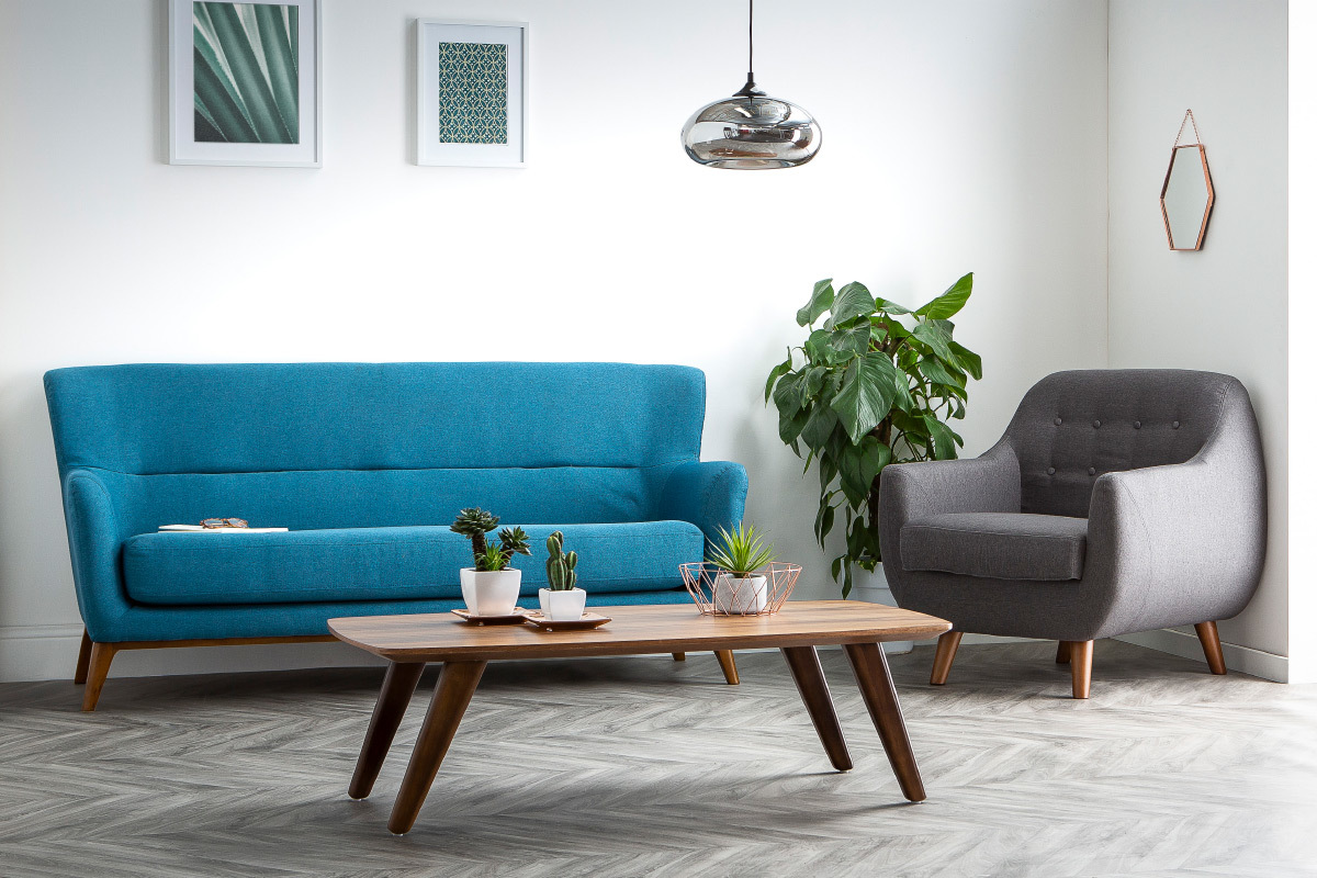 Design-Sessel Blau YNOK