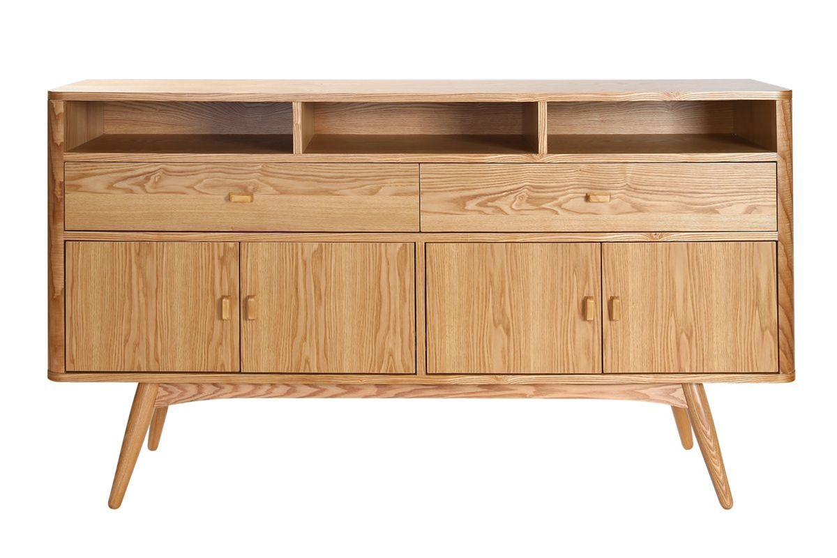 Design-Sideboard 4 Tren Esche NORDECO