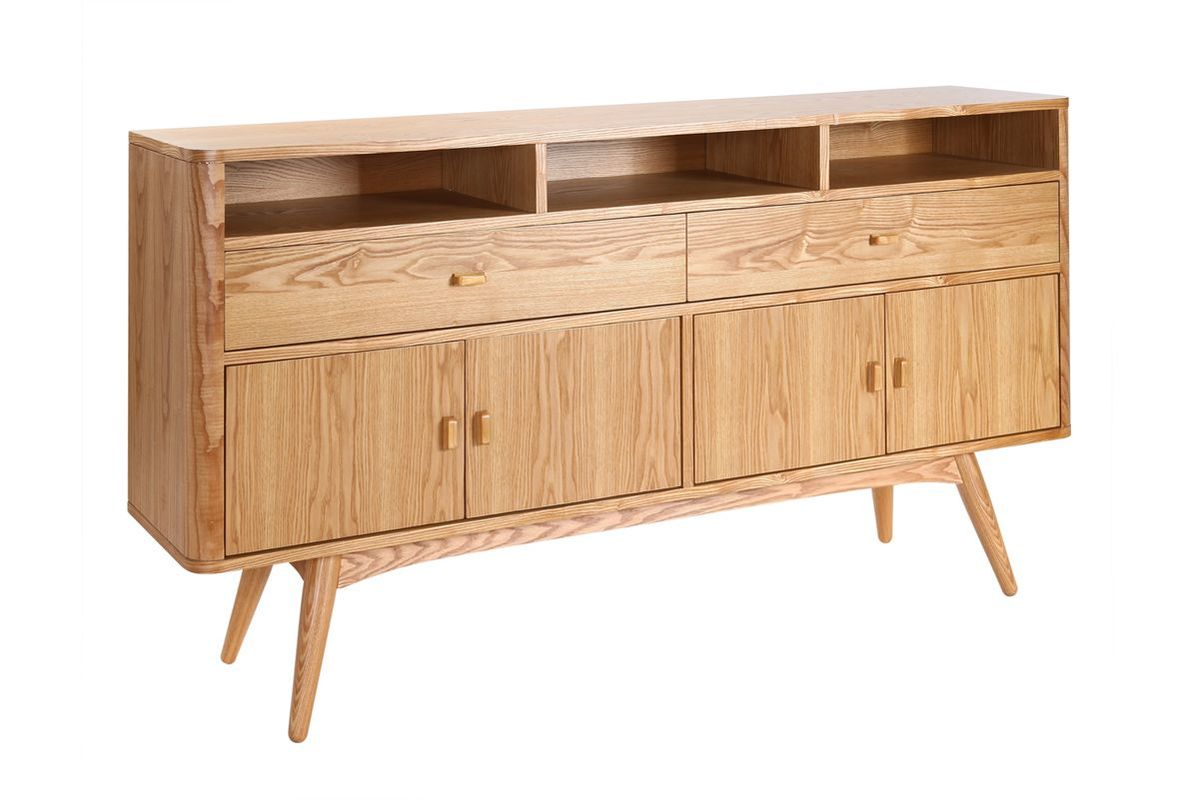 Design-Sideboard 4 Tren Esche NORDECO