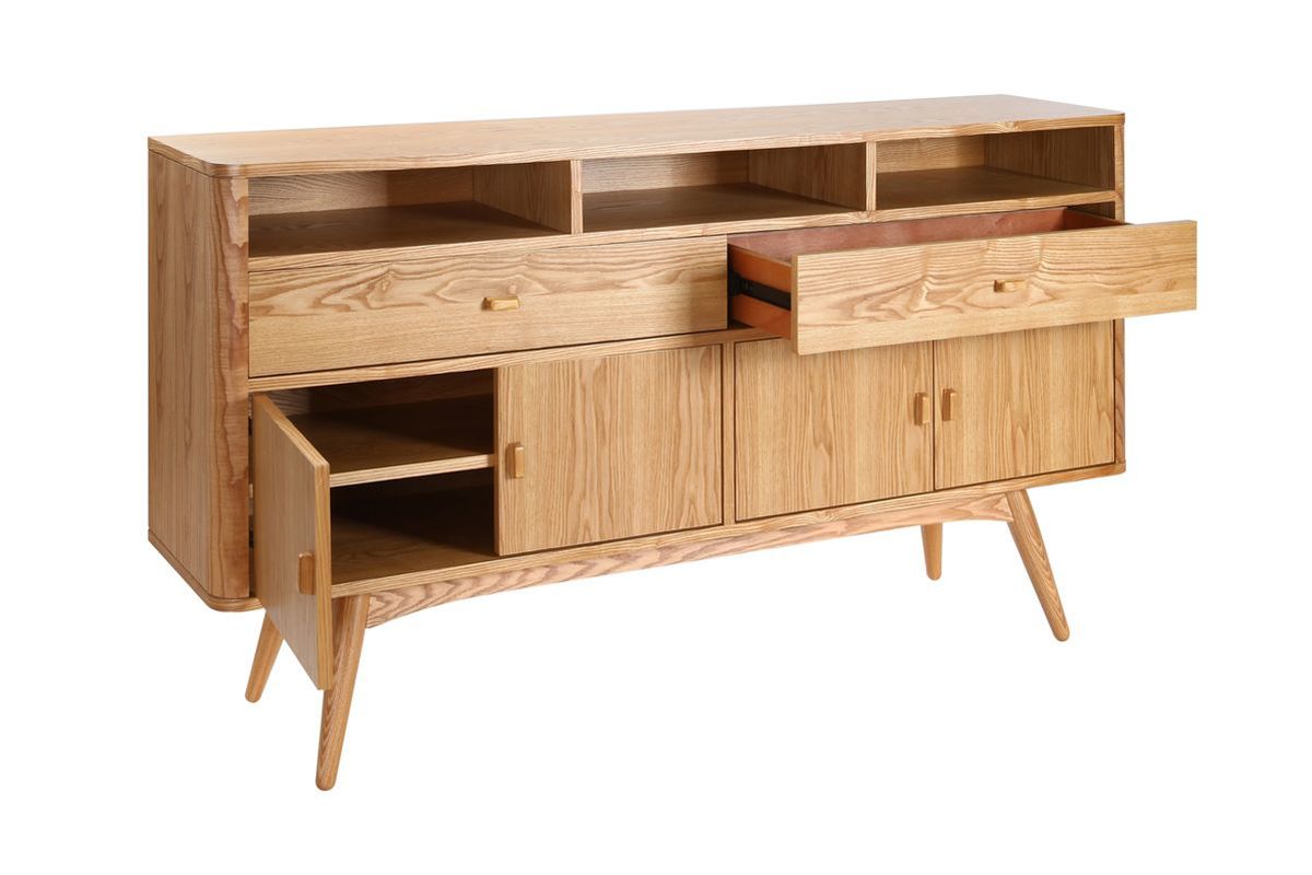 Design-Sideboard 4 Tren Esche NORDECO