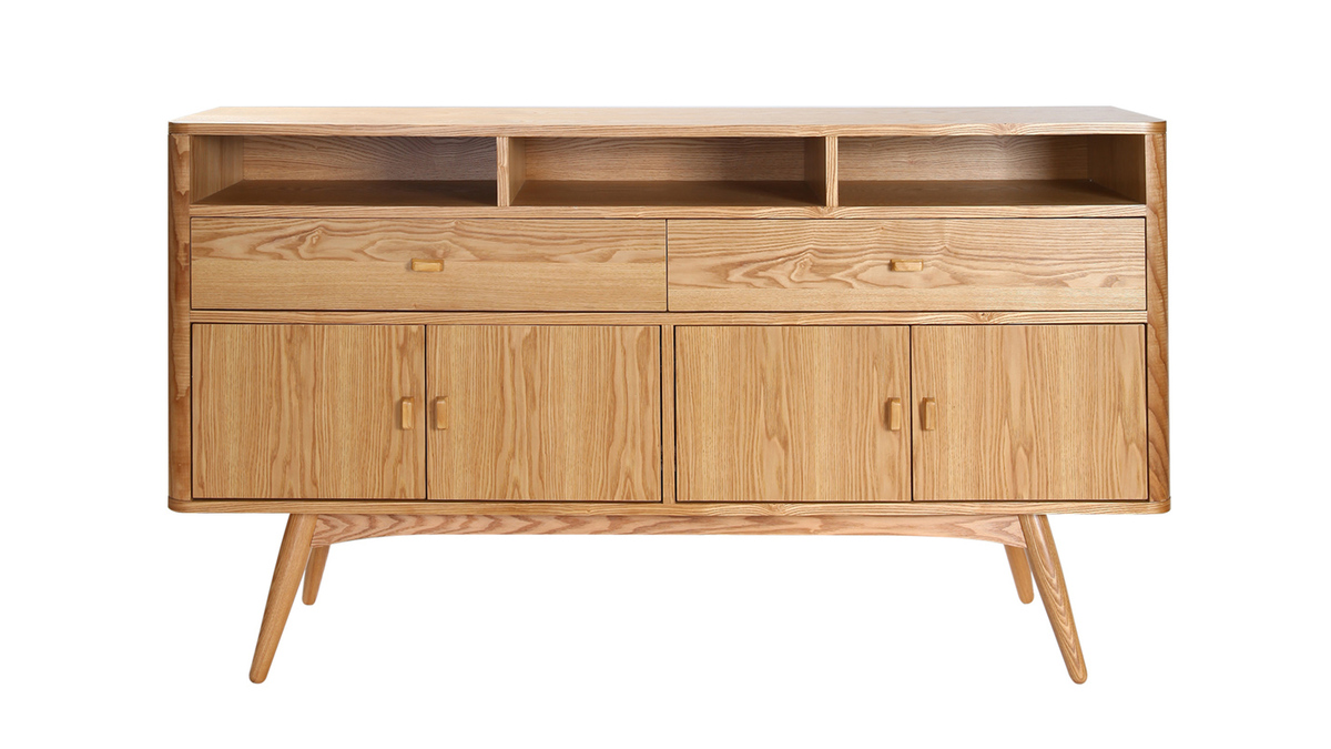 Design-Sideboard 4 Tren Esche NORDECO