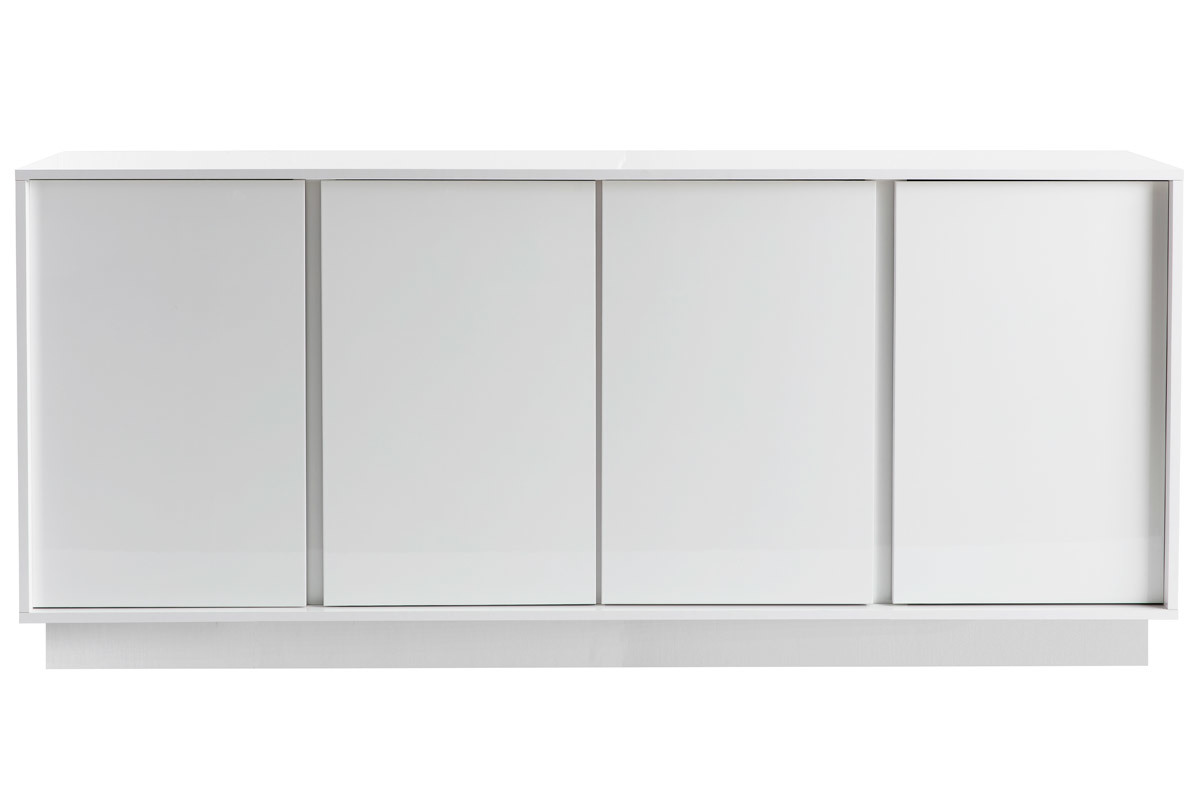 Design-Sideboard glnzend wei lackiert L180 cm COMO