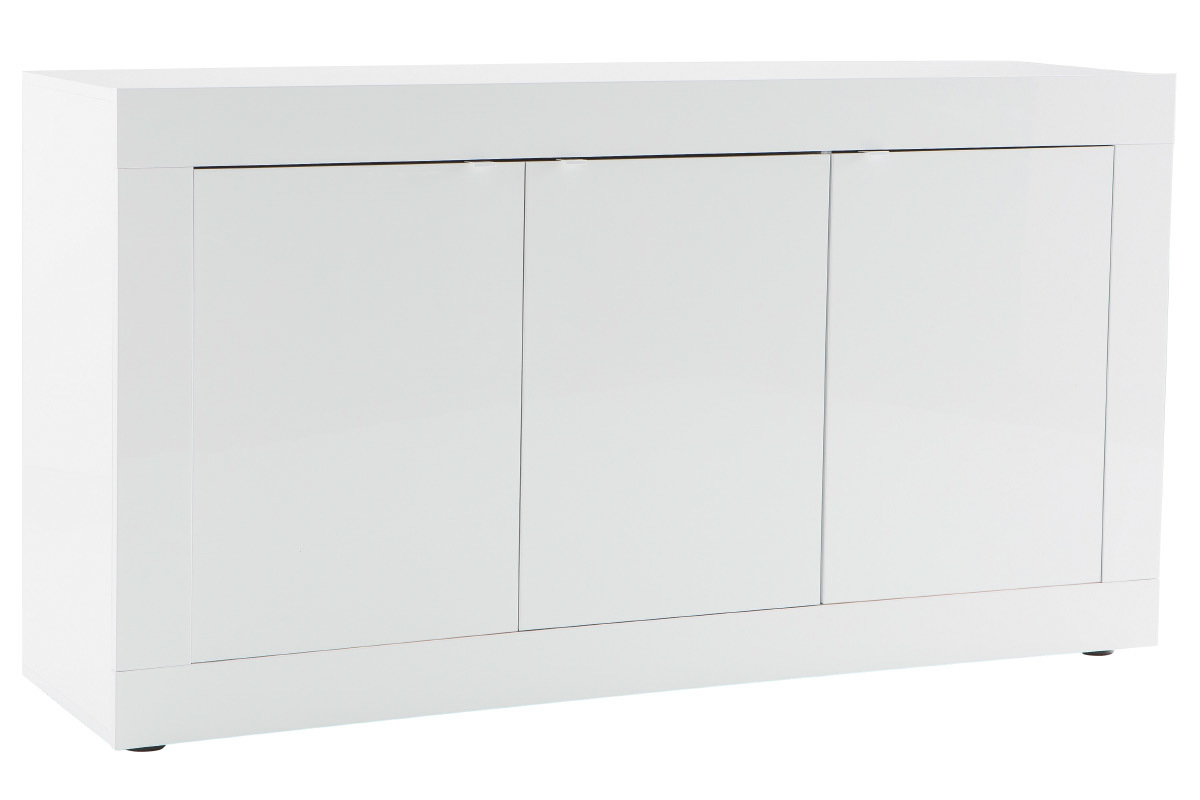 Design-Sideboard lackiert Wei 160cm LATTE