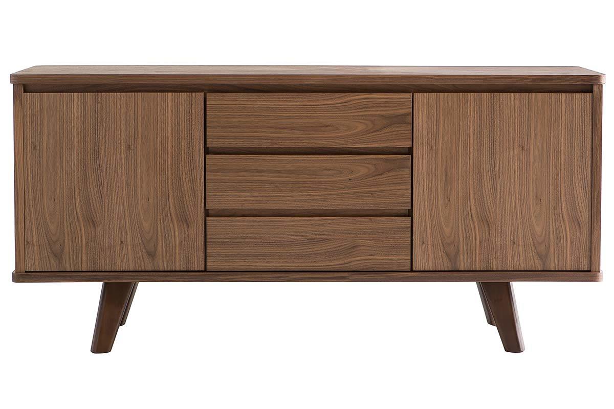 Design-Sideboard Nussbaum FIFTIES