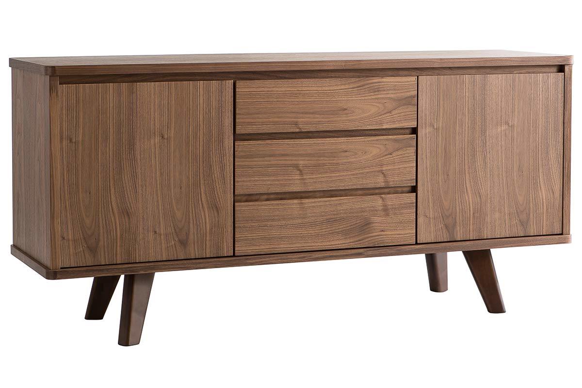 Design-Sideboard Nussbaum FIFTIES