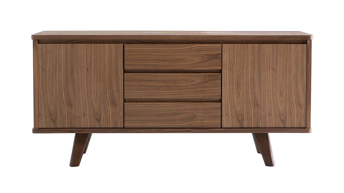 Design-Sideboard Nussbaum FIFTIES