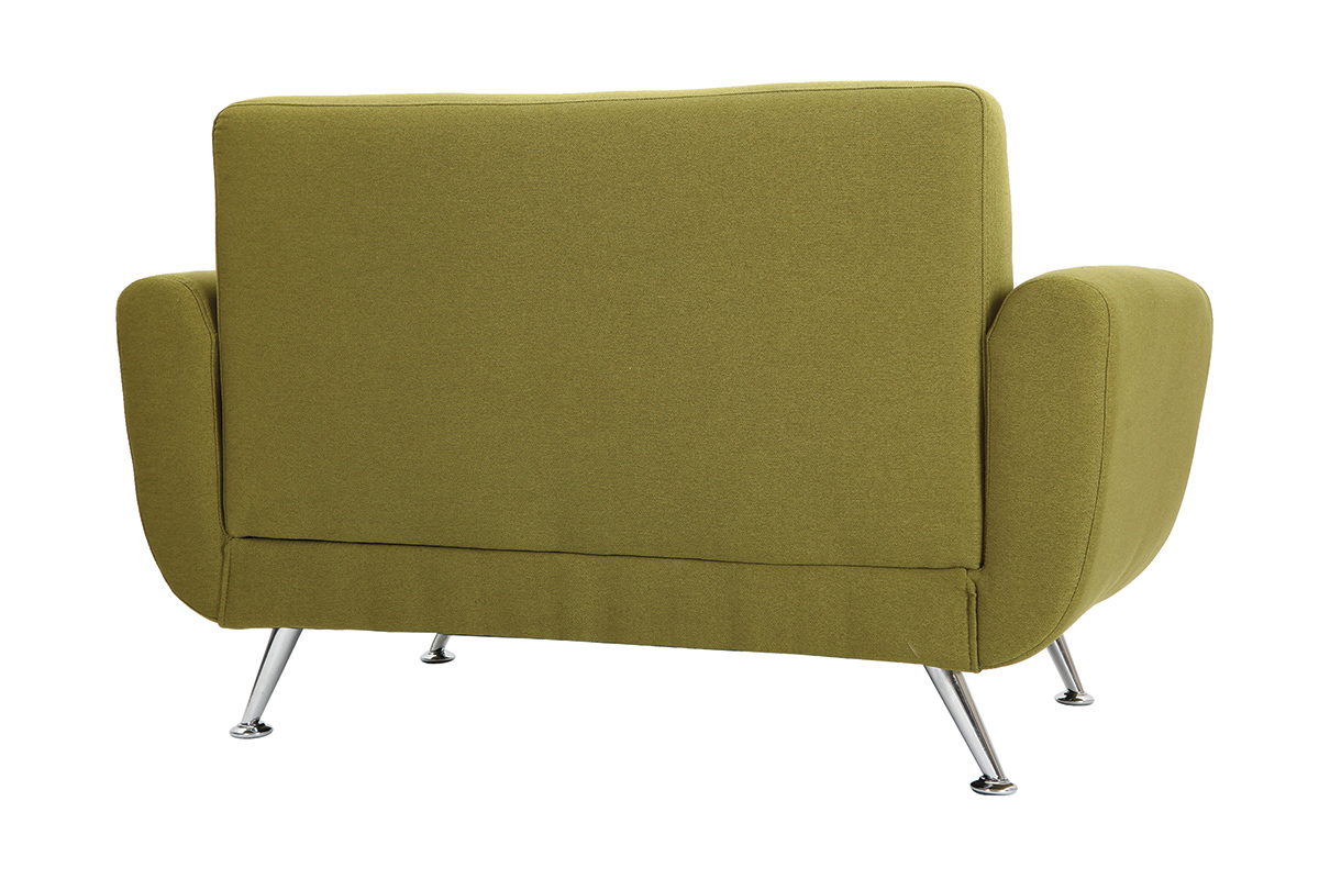 Design-Sofa 2 Pltze Grn PURE