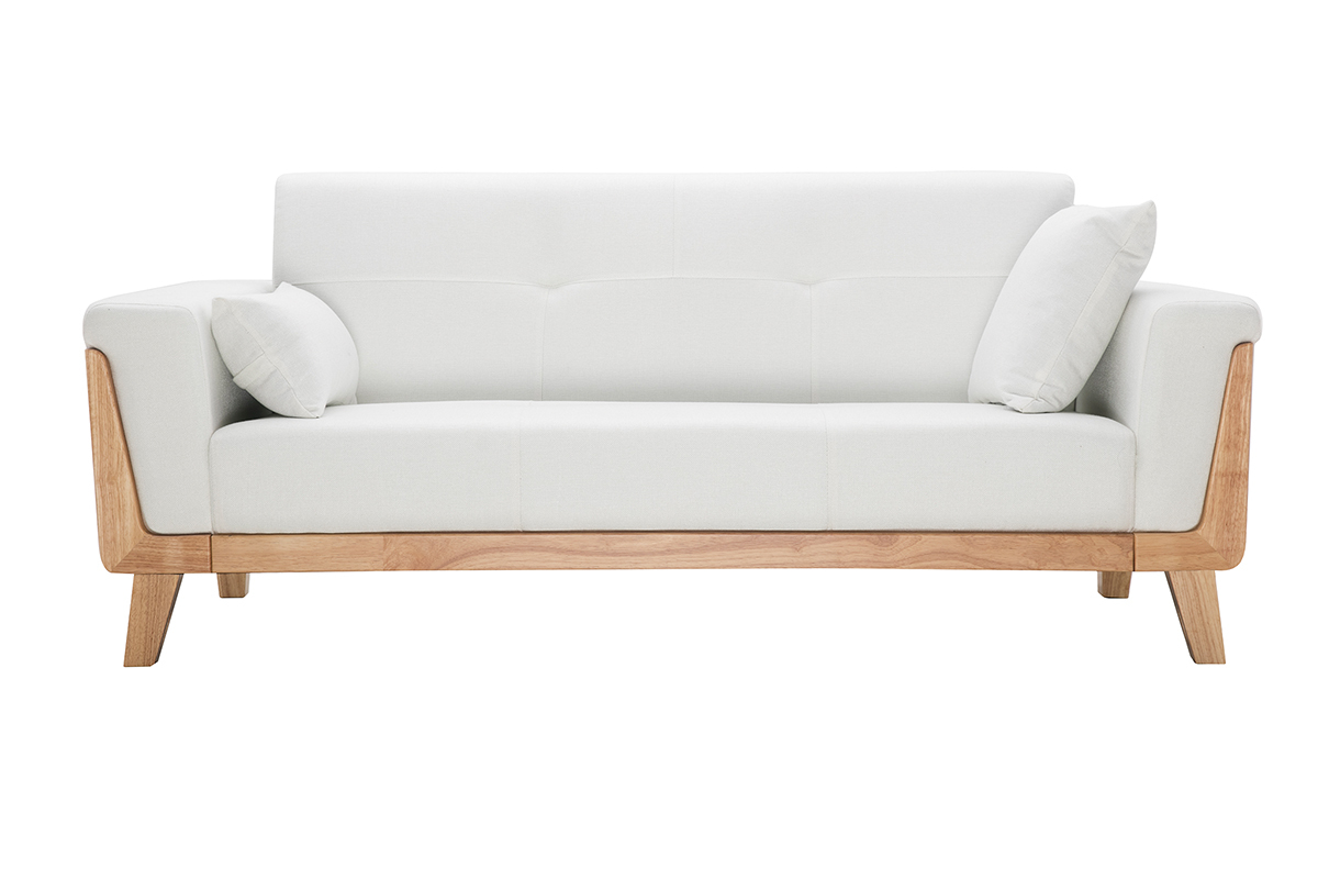 Design-Sofa 3 Pltze Altwei Holzbeine FJORD