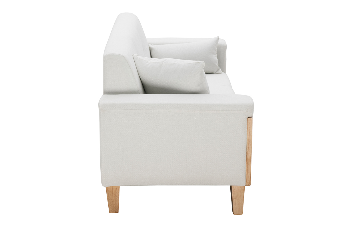 Design-Sofa 3 Pltze Altwei Holzbeine FJORD