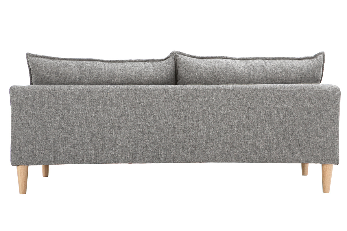 Design-Sofa 3 Pltze Grau KATE