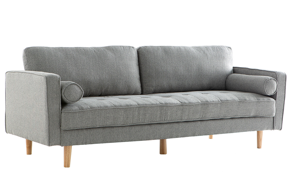 Design-Sofa - 3?4 Pltze - Velours Nachtblau - IMPERIAL