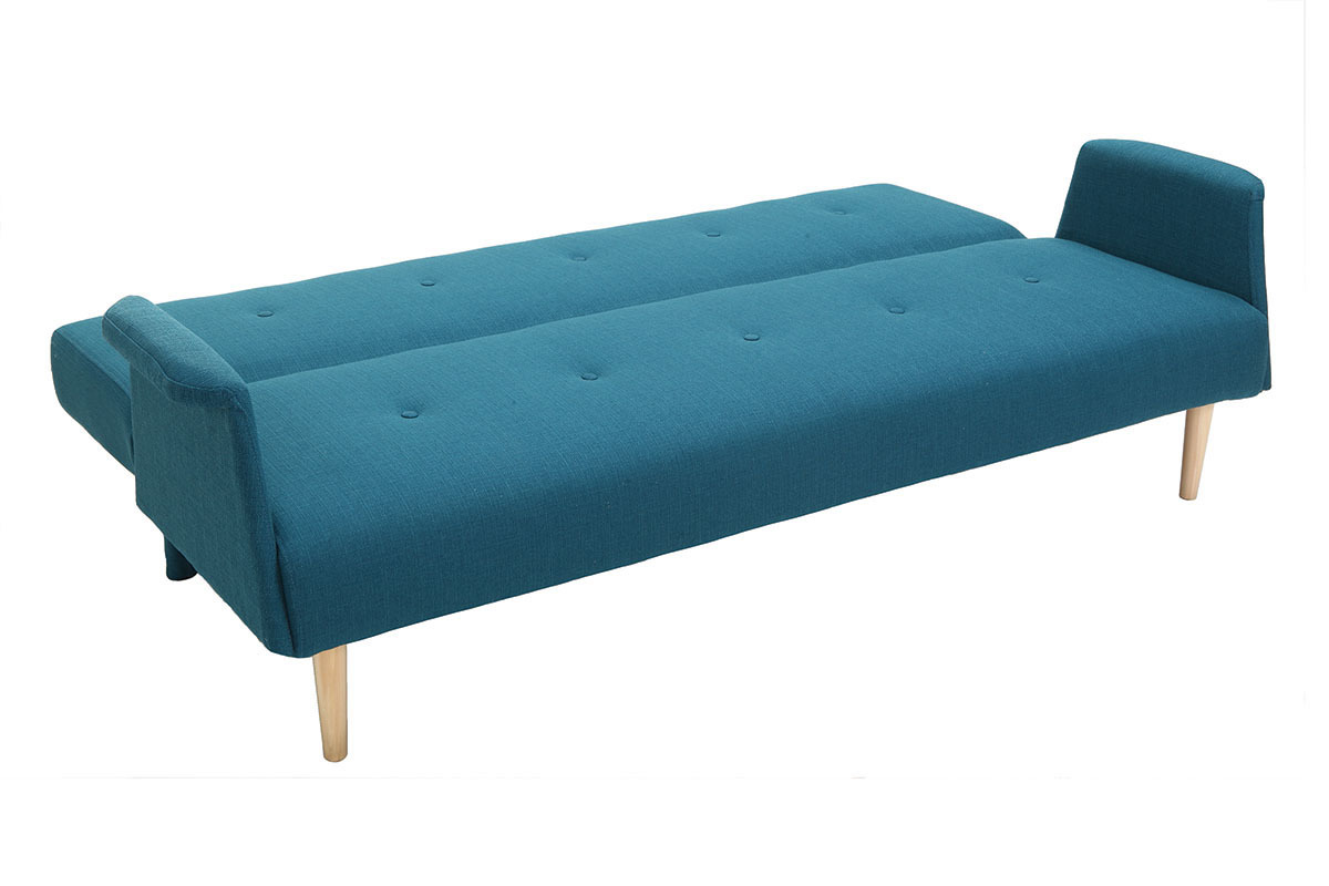 Design-Sofa verstellbar Blau OSCAR