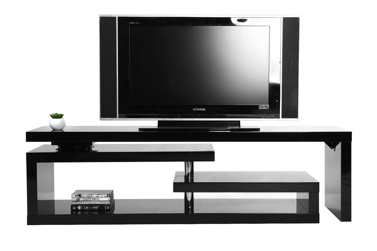 Design-TV-Mbel drehbar MAX V2 Schwarz