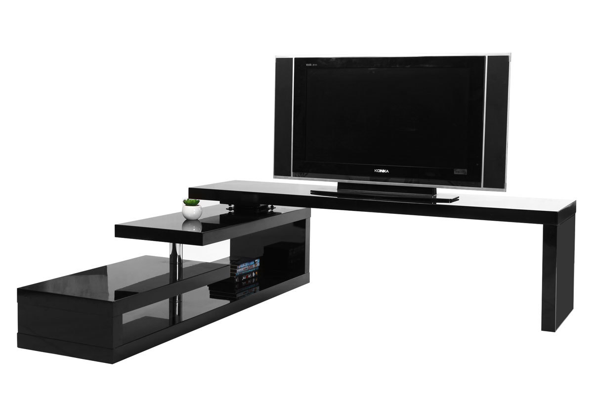 Design-TV-Mbel drehbar MAX V2 Schwarz