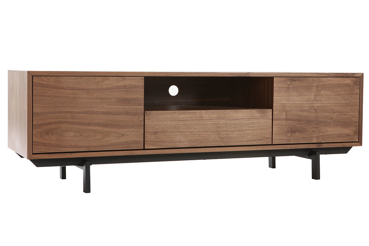 Design-TV-Mbel Vintage 160cm Nussbaum MANNY