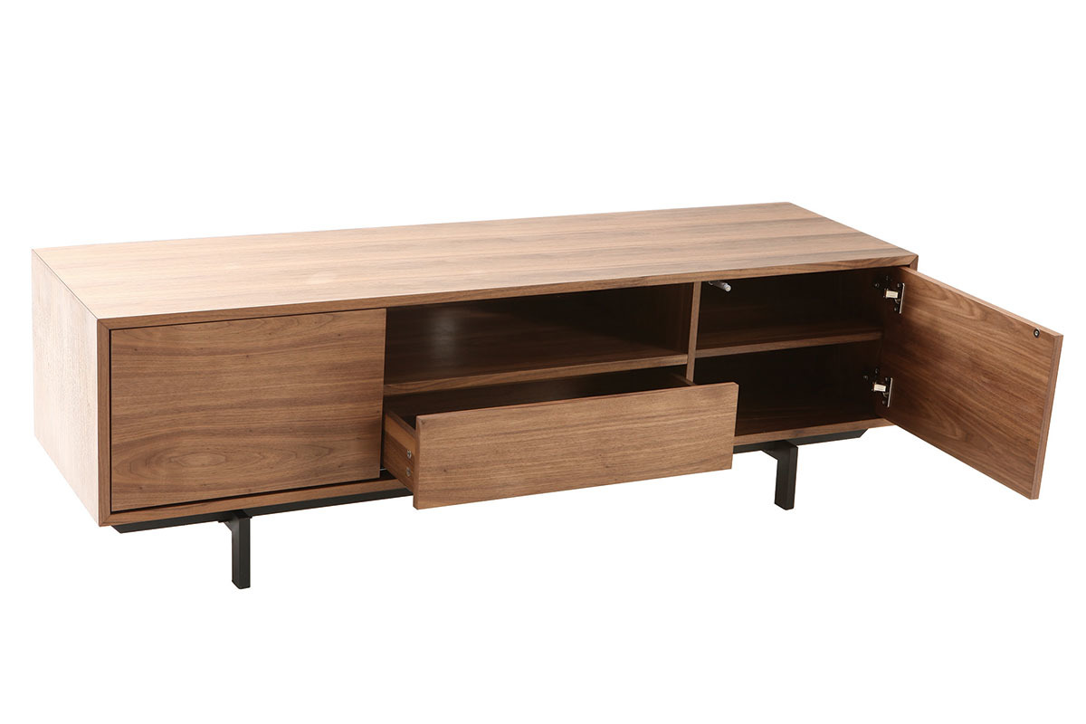 Design-TV-Mbel Vintage 160cm Nussbaum MANNY