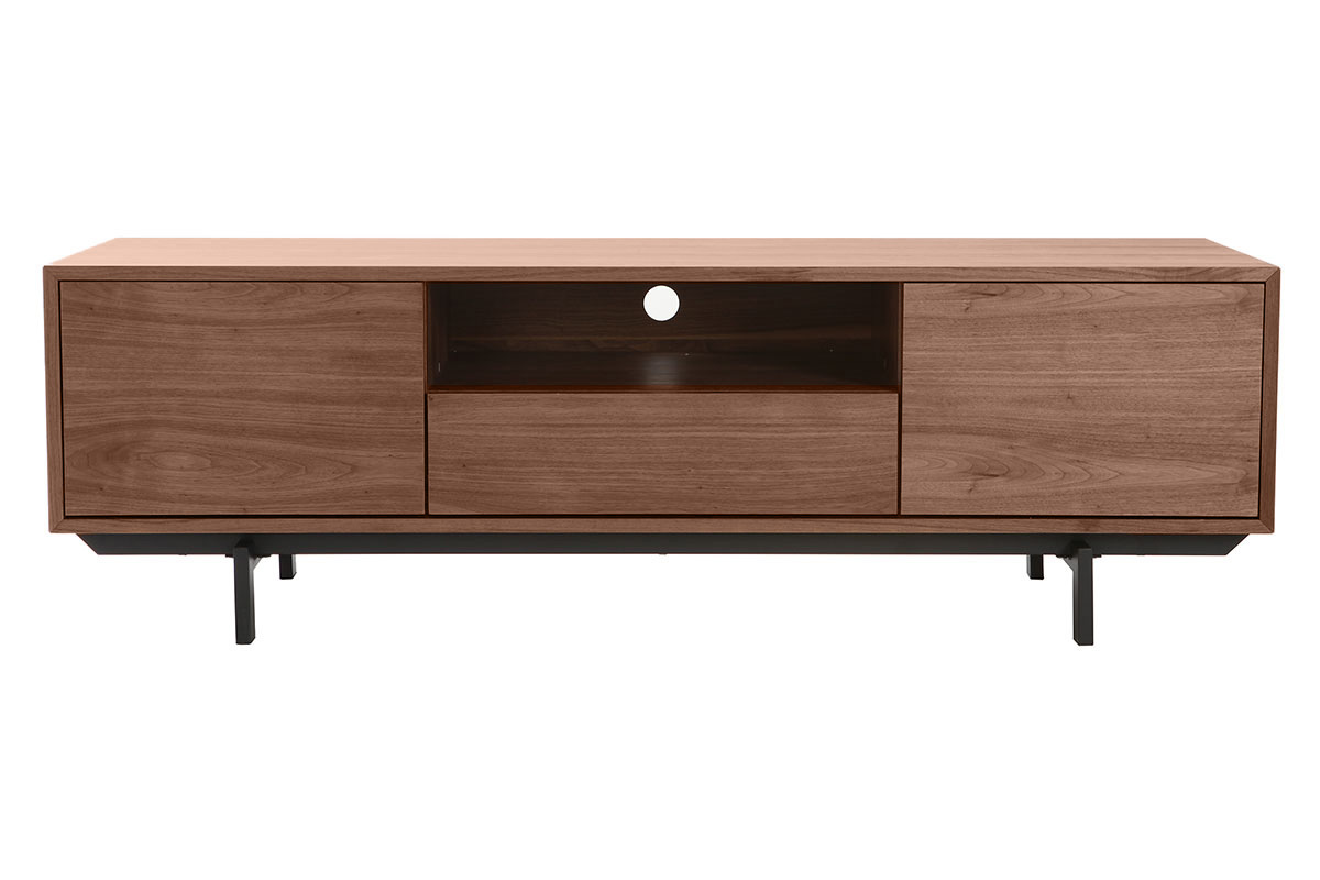 Design-TV-Mbel Vintage 160cm Nussbaum MANNY