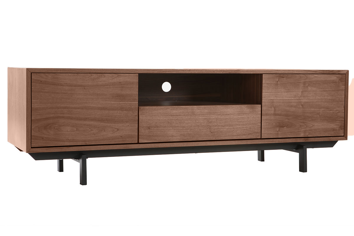 Design-TV-Mbel Vintage 160cm Nussbaum MANNY