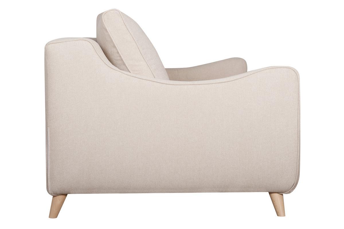 Dreisitzer-Schlafsofa skandinavisch beige VENDOME