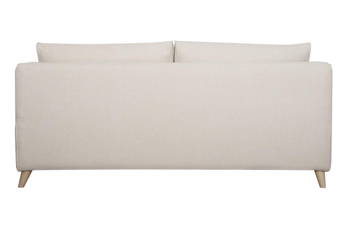 Dreisitzer-Schlafsofa skandinavisch beige VENDOME