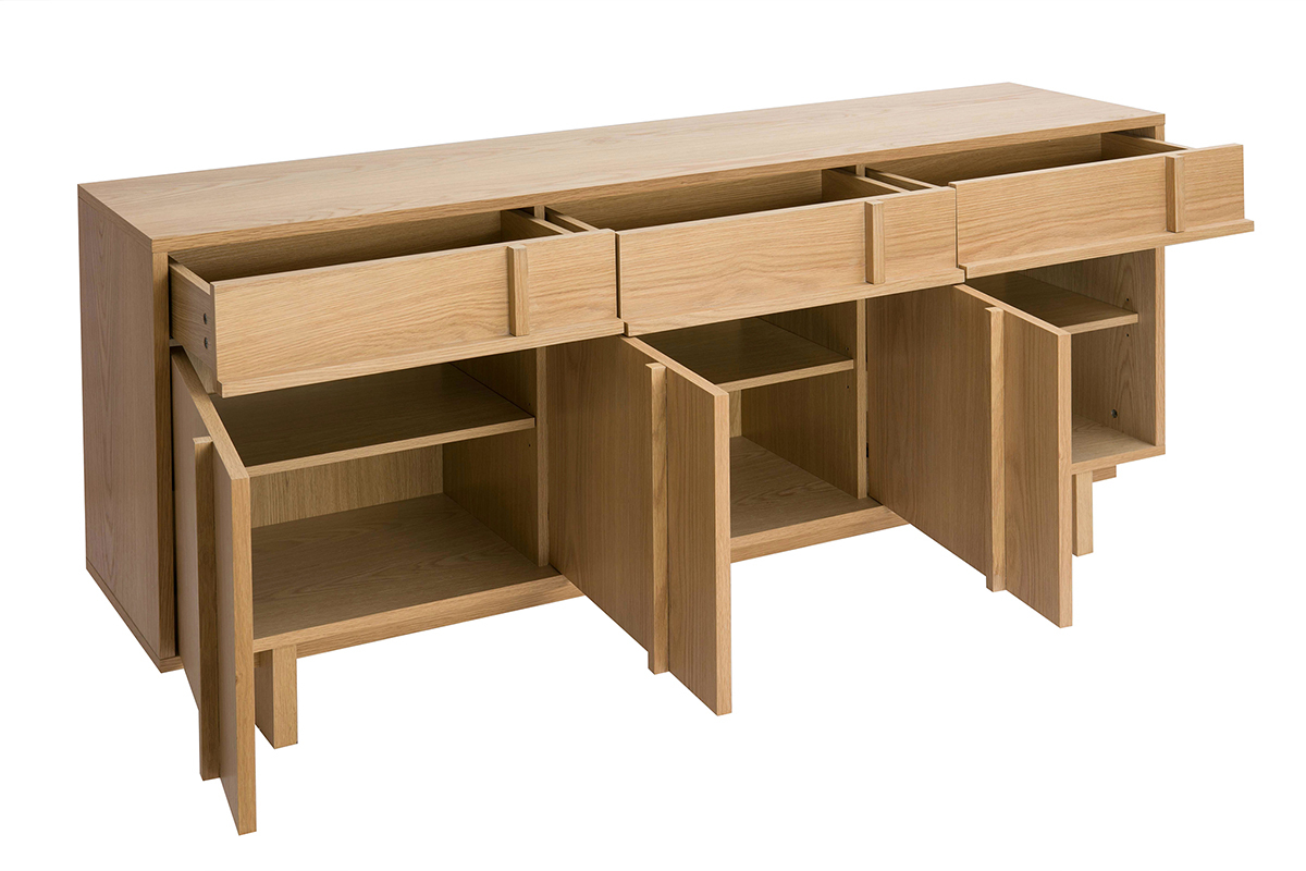 Helle Eichenholz-Buffet L160 cm ZAO