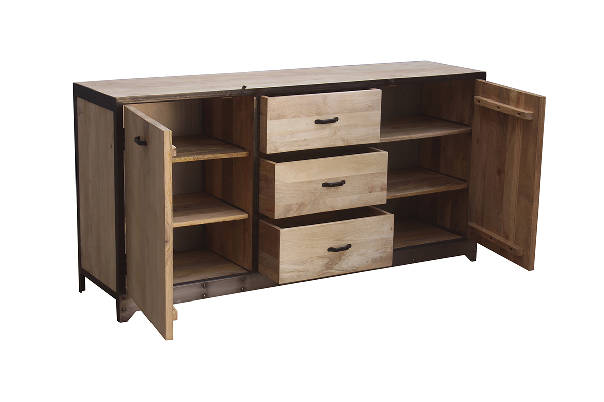 Industrielles Design-Sideboard INDUSTRIA