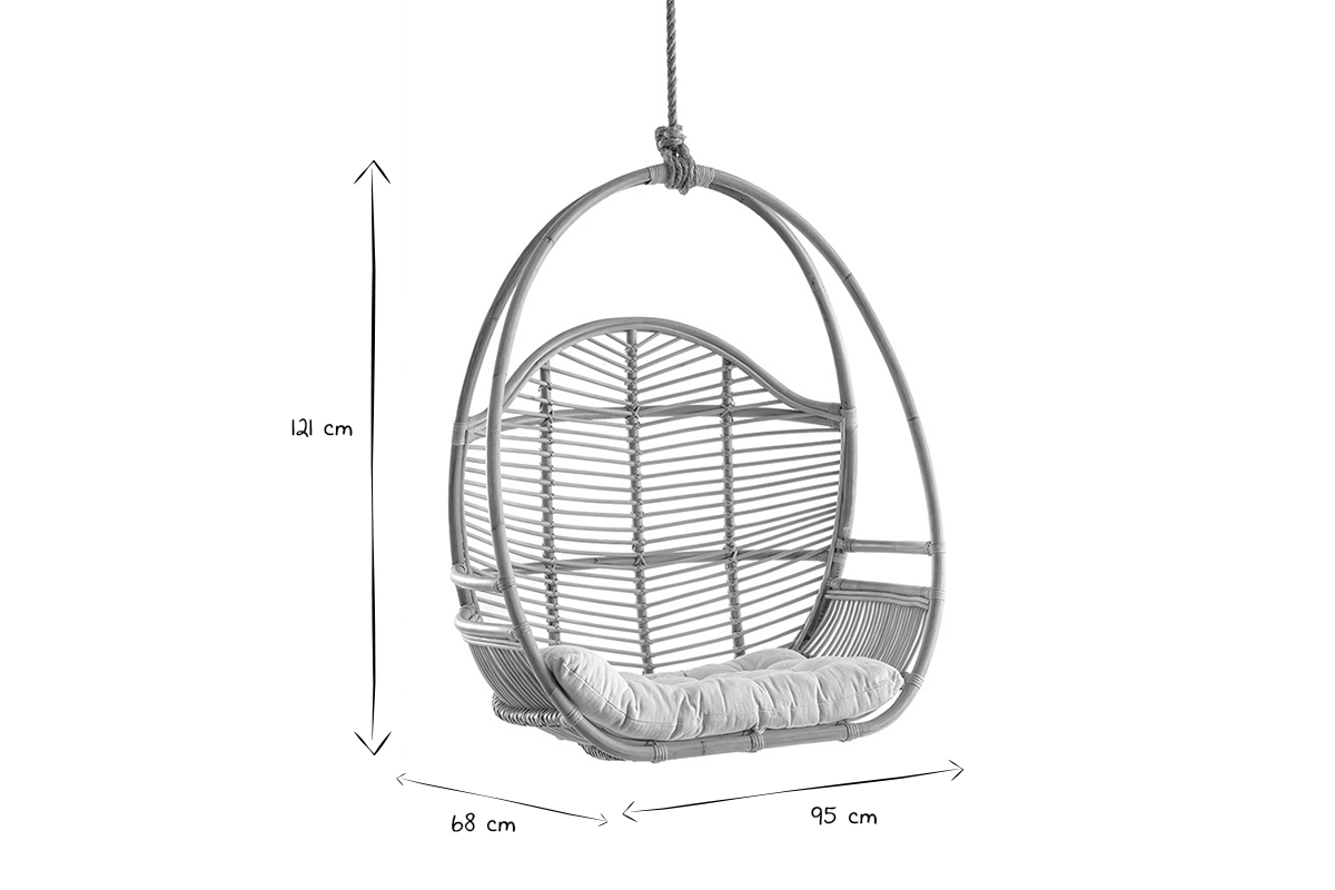 Rattan-Hngesessel GALON