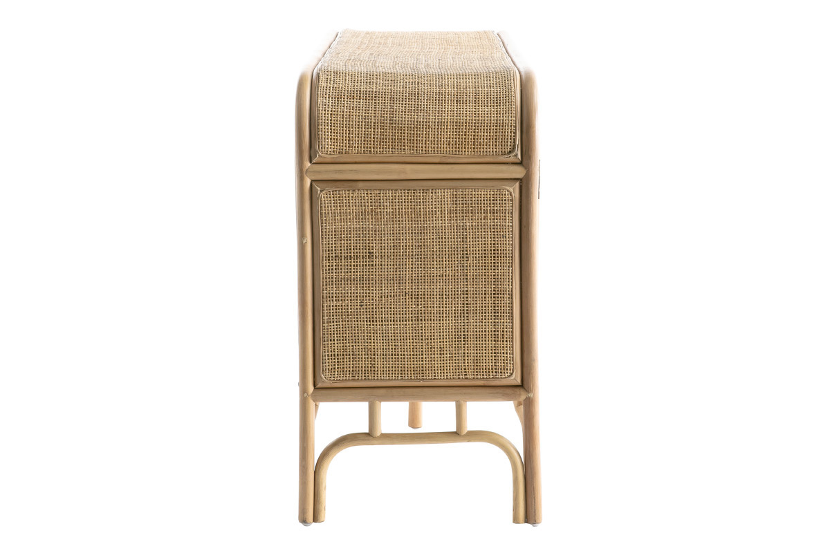 Rattan-Sideboard mit 2 Tren GALON