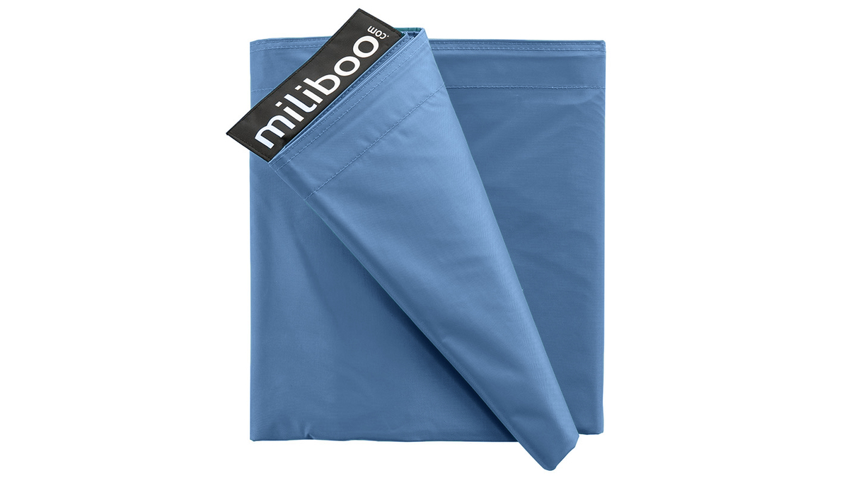 Riesen Poufs-Hlle in Entenblau BIG MILIBAG