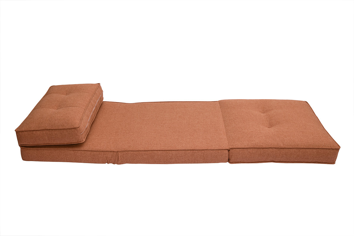 Schlafsessel Terracotta 1-Sitzer SALLY