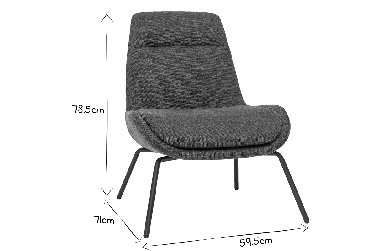 Sessel im grnen strukturiertem Samtdesign GILLY