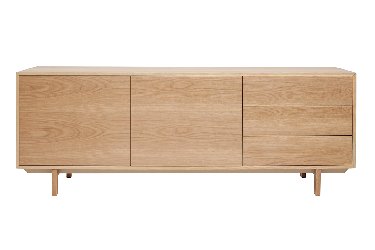 Sideboard skandinavisch helles Holz B195cm SID